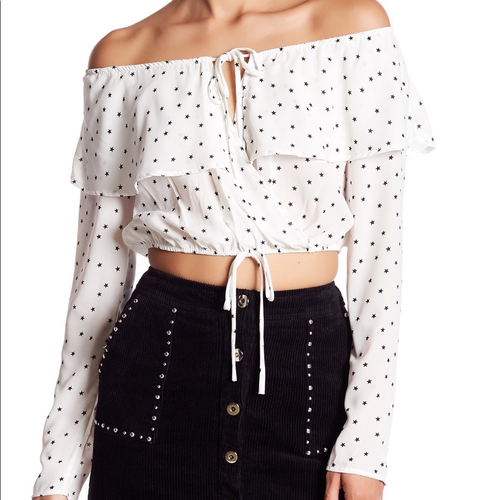 Honey Punch Star Crop Top